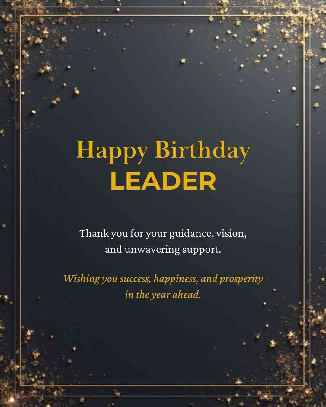 Birthday Wishes for Boss