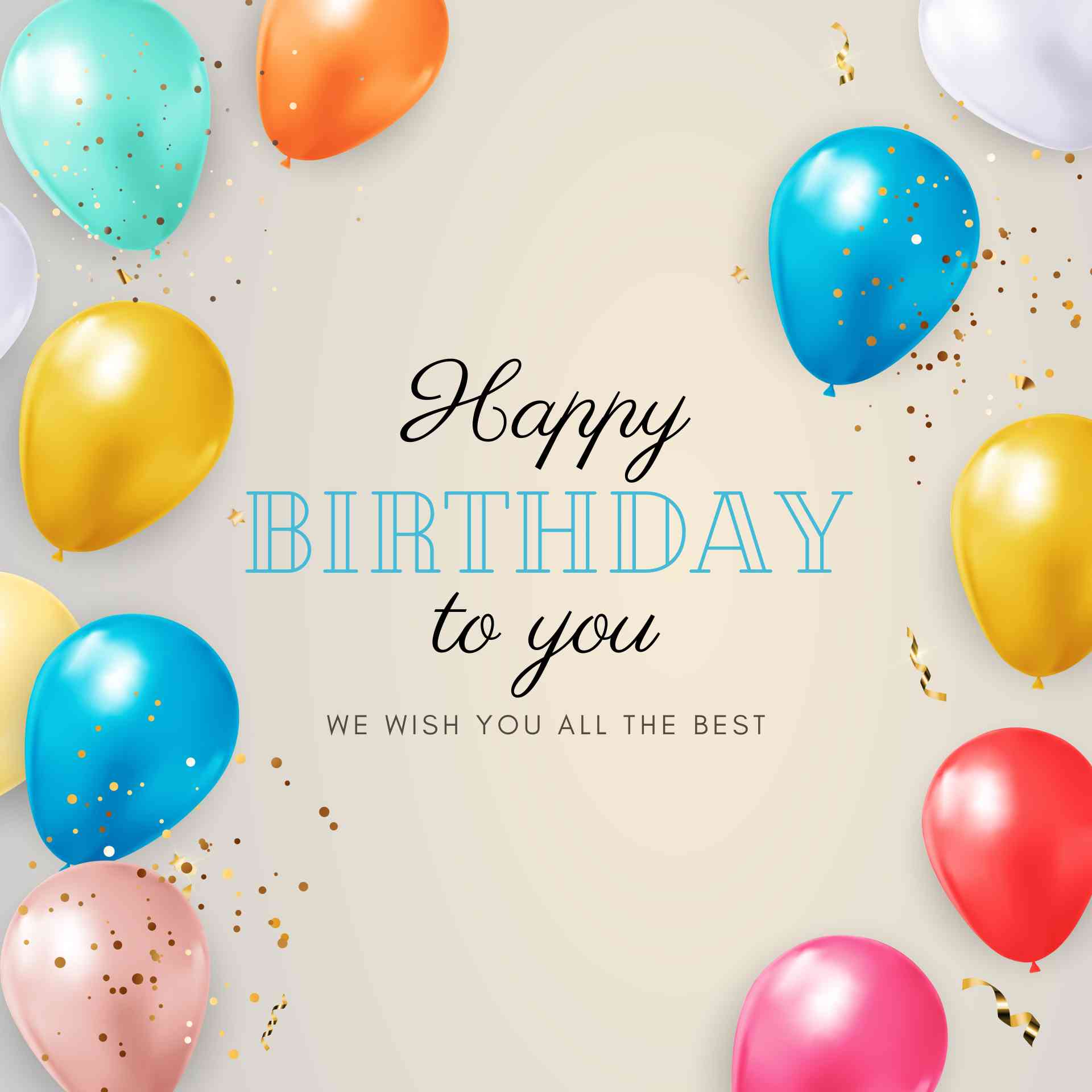 Myself birthday wishes