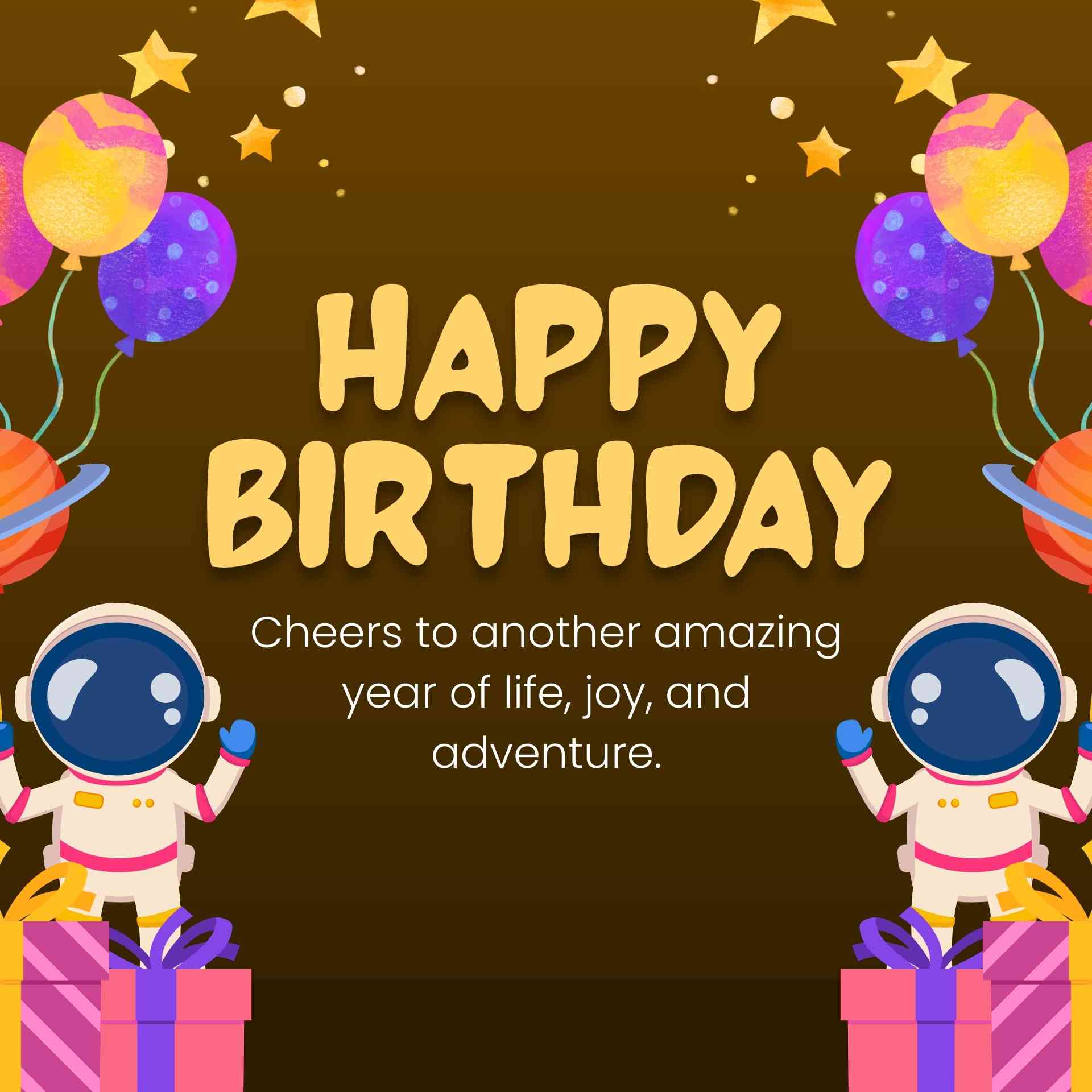 Myself birthday wishes