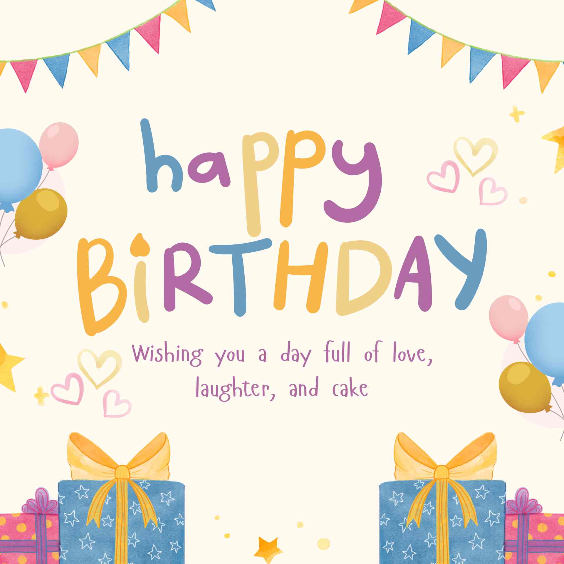 Myself birthday wishes