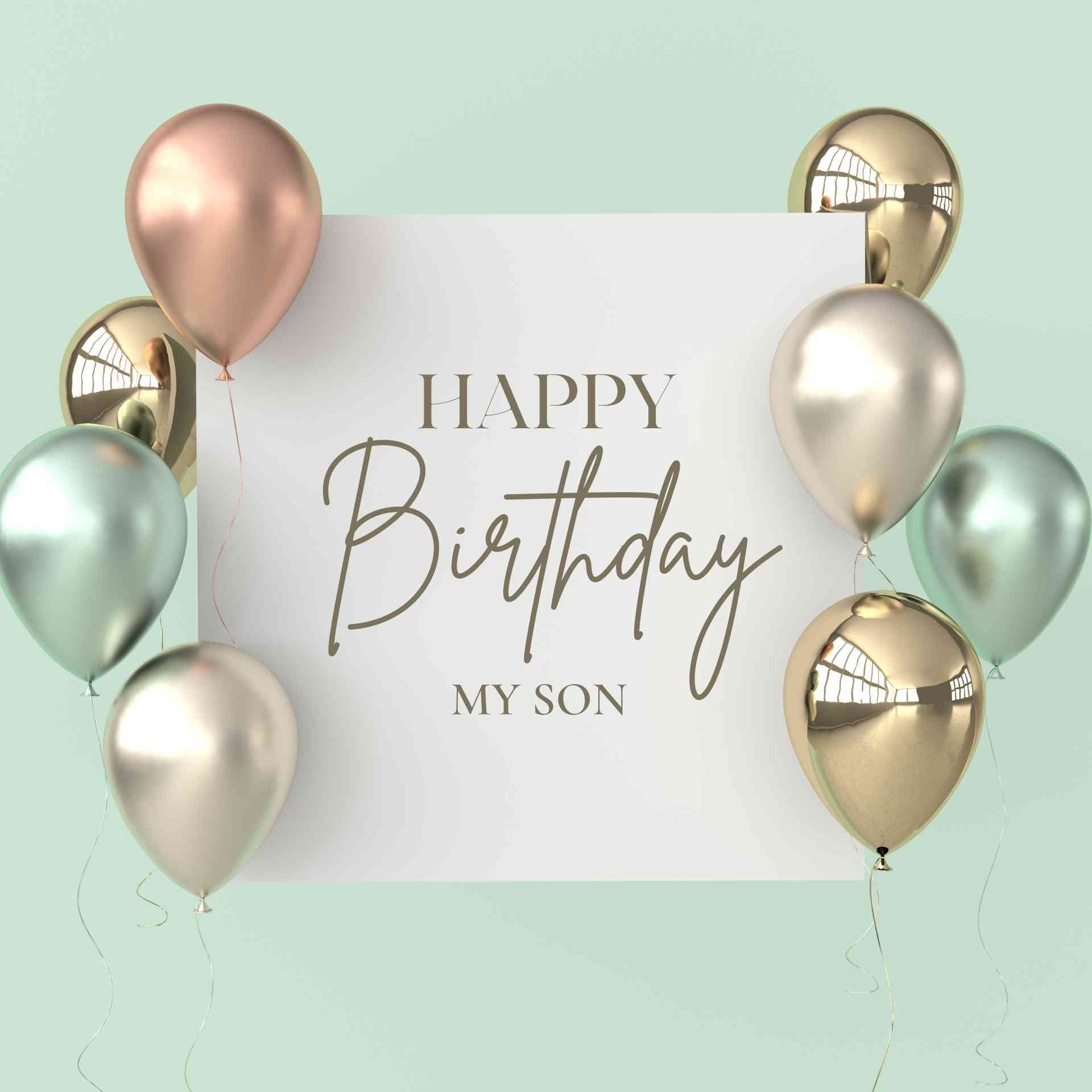 Birthday Wishes for Son