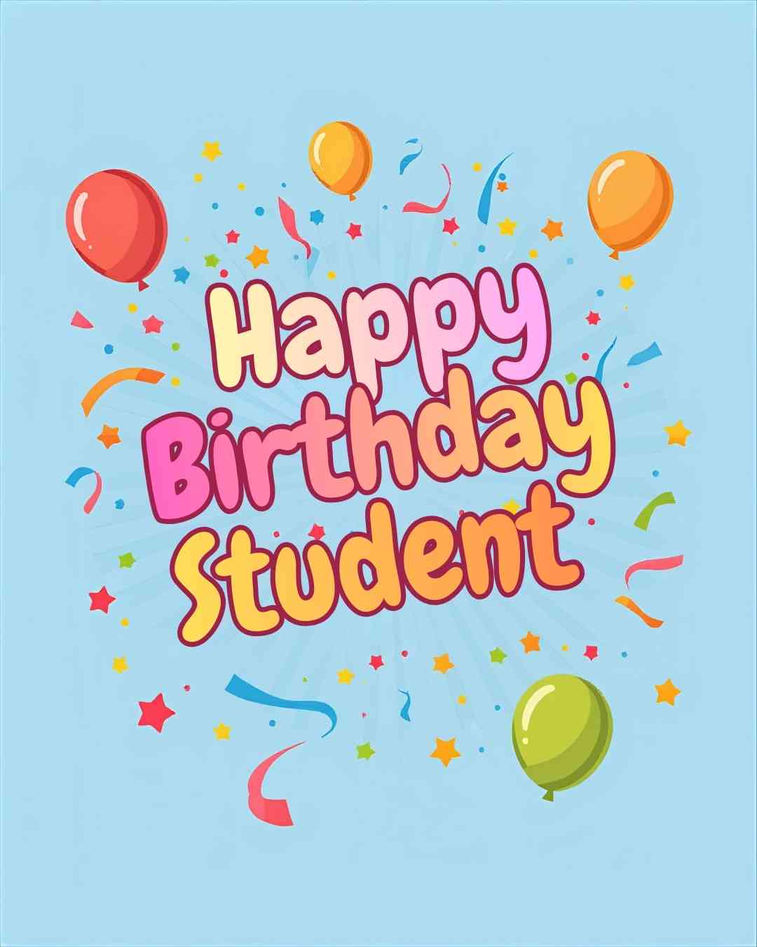 student birthday wishes
