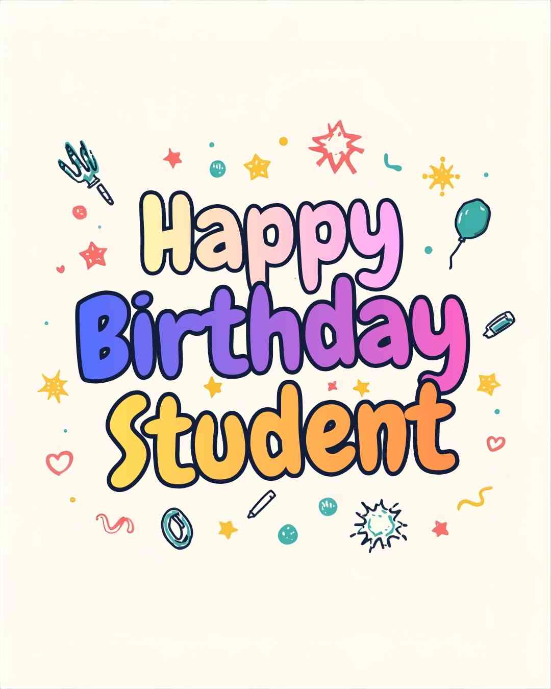 student birthday wishes